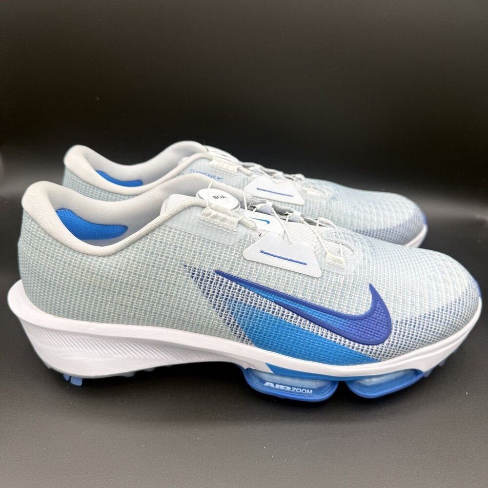 Nike Air Zoom Infinity Tour BOA 2 Blue Golf Shoes FN6730-001 Men’s 12 W Wide
